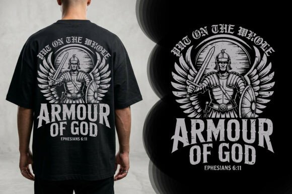 Armour of God Christian T-Shirt Designs