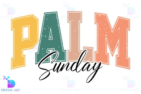 Christian Palm Sunday PNG Illustrations
