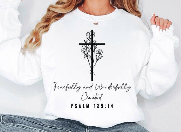 Christian Quotes SVG & Bible Verse PNG for T-Shirt Designs
