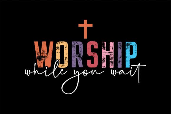 Faith-Based Christian Designs Worship T-Shirt Designs