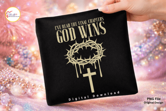 Jesus Crown Christian Faith Quote PNG for T-Shirt Designs