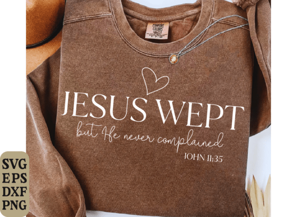 Trendy Jesus SVG: Preppy Christian T-Shirt Designs